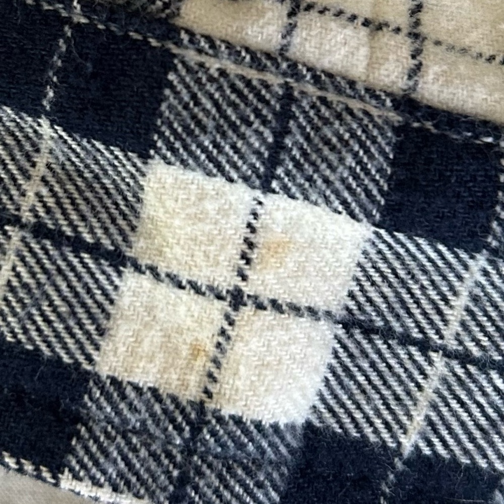 🎉 Host Pick 🎉 APC Navy Plaid Dress - Picture 7 of 10